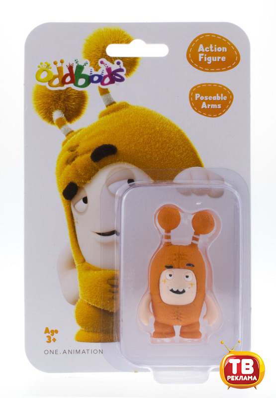 Фигурка Oddbods (Чуддики) в блистере, Слик, 5,5 см Фигурка Oddbods (Чуддики) в блистере, Слик, 5,5 см