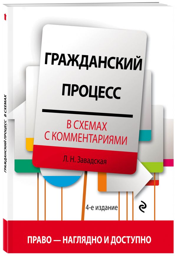Гражданский процесс в схемах с комментариями. 4-е издание. Переработанное и дополненное Гражданский процесс в схемах с комментариями. 4-е издание. Переработанное и дополненное Завадская Л.Н.