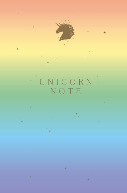 Блокнот Unicorn Note, 80 листов - фото 1