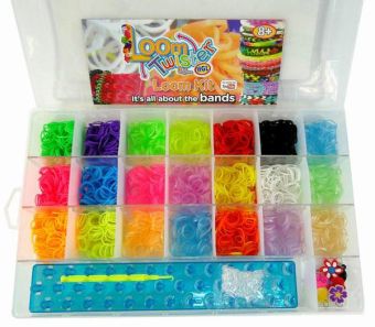 

Набор для плетения браслетов из резинок LOOM TWISTER (SV11617)