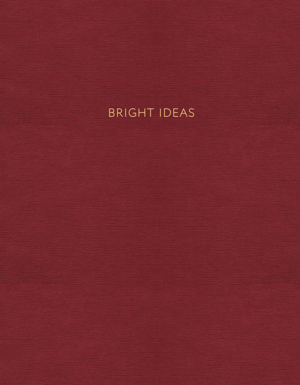 Блокнот в точку Bright Ideas, 96 листов, красный