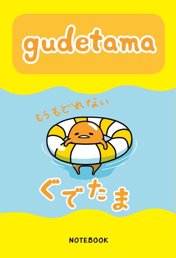 

Блокнот с грустным желтком Gudetama, 80 листов, голубой