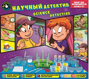 

Набор для экспериментов Science agents "Научный детектив"