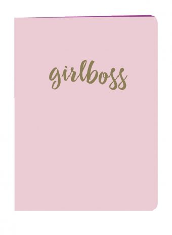 

Girl Boss. Блокнот (мягкая обложка, золотое тиснение, 64 страницы)