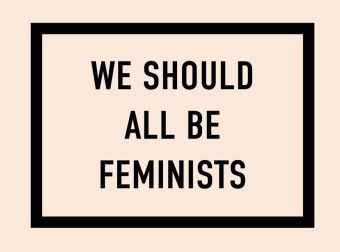 цена Кардхолдер в форме книжки We should all be feminists