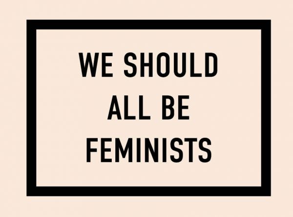 Кардхолдер в форме книжки We should all be feminists