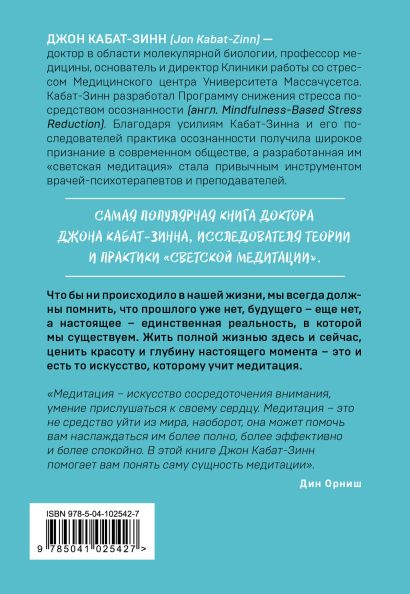 Книга Куда бы ты ни шел - ты уже там. Осознанная медитация в ...