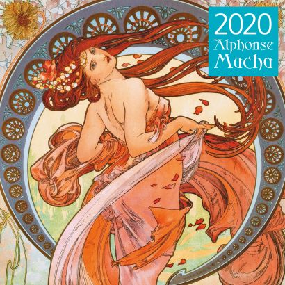 Альфонс Муха. Календарь настенный на 2020 год (300х300 мм) - фото 1