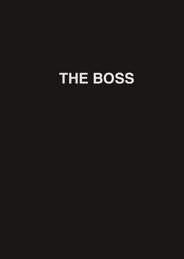  - Ежедневник The boss (черный). А5, твердый переплет на навивке, золотая матовая фольга, 224 стр.