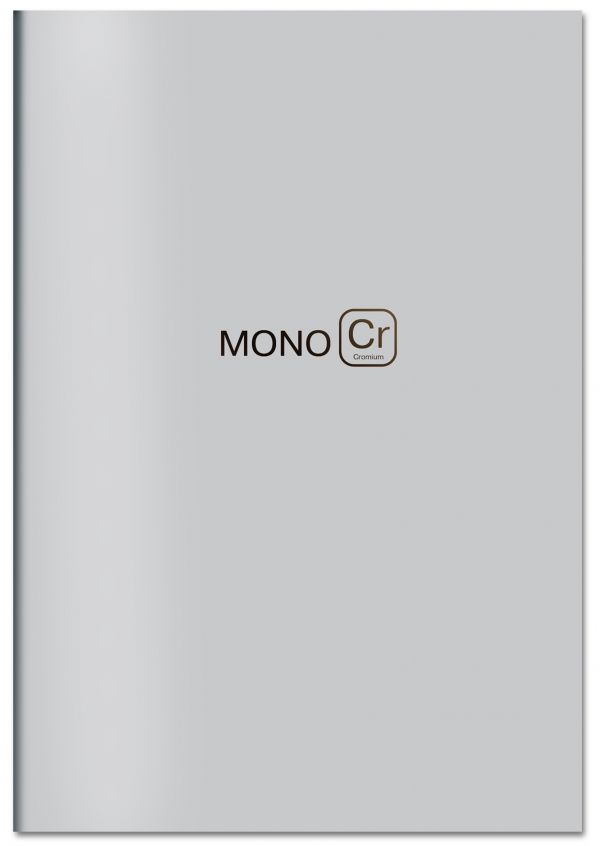 Тетрадь студенческая (серый). B5, фольга, 40 л.