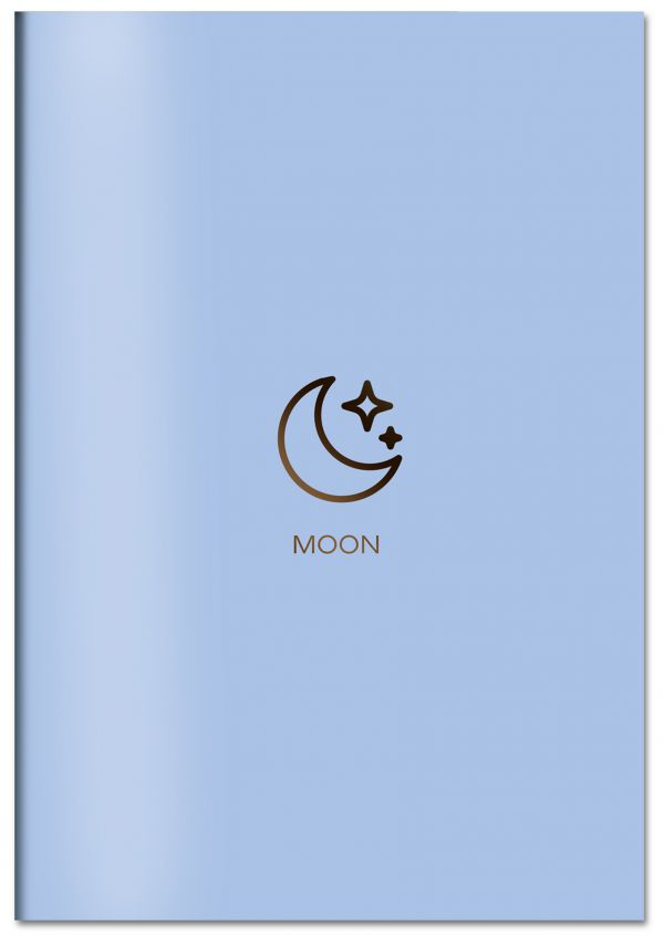 Тетрадь общая (голубой). А5, фольга, накидка, 48 л.