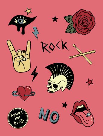 Punk s not dead. Тетрадь общая (А5, 48 л., накидка) мужская футболка punk not dead анархия панк рок s зеленый