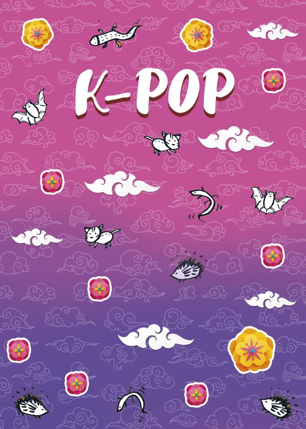 

K-POP. Тетрадь (А5, 48 л., УФ-лак, накидки)