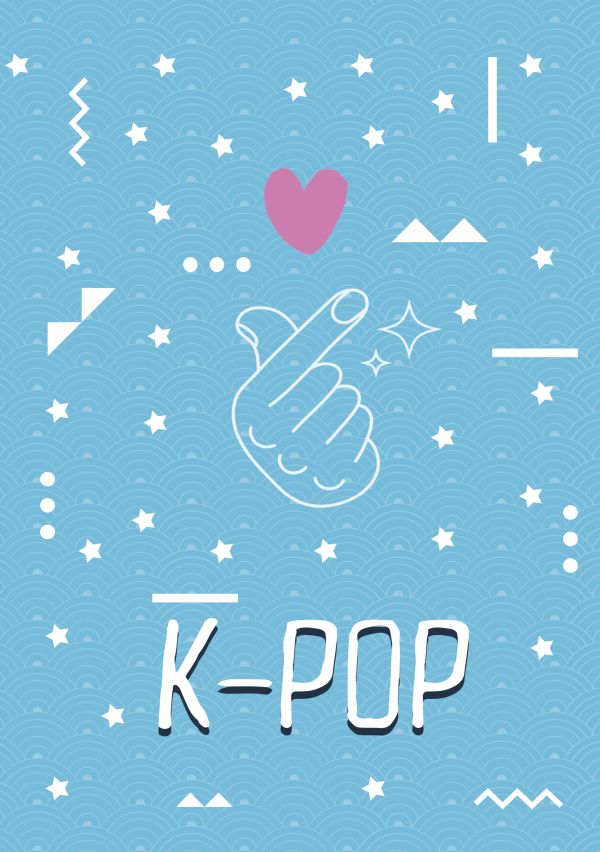 

K-POP. Тетрадь (B5, 40 л., УФ-лак)