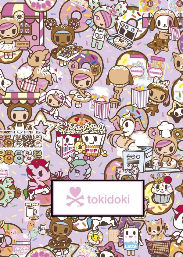 

tokidoki. Пончики. Тетрадь (А5, 48 л., УФ-лак, накидки)