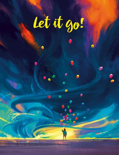 Let it go. Тетрадь общая (А5, 48 л., УФ-лак, накидка 4 п. полноцвет) - фото 1