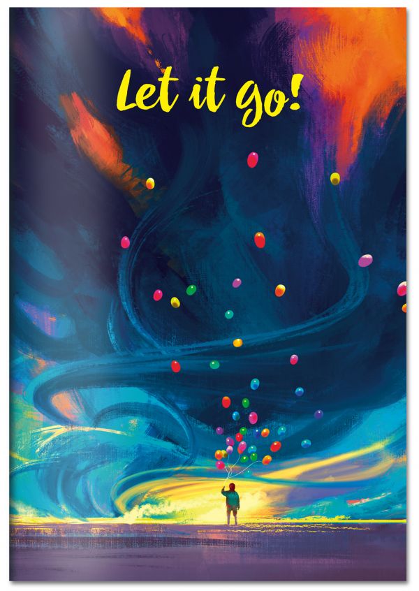 

Let it go. Тетрадь общая (А5, 48 л., УФ-лак, накидка 4 п. полноцвет)