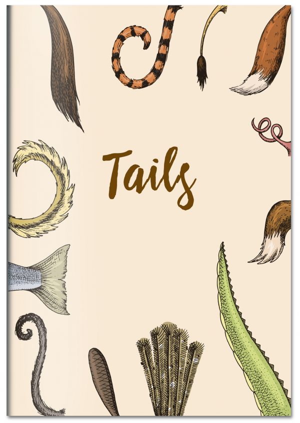 

Tails. Тетрадь общая (А5, 48 л., УФ-лак, накидка 4 п. полноцвет)