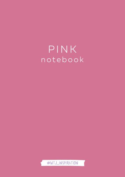 Pink notebook. Тетрадь (А4, 40 л.) - фото 1