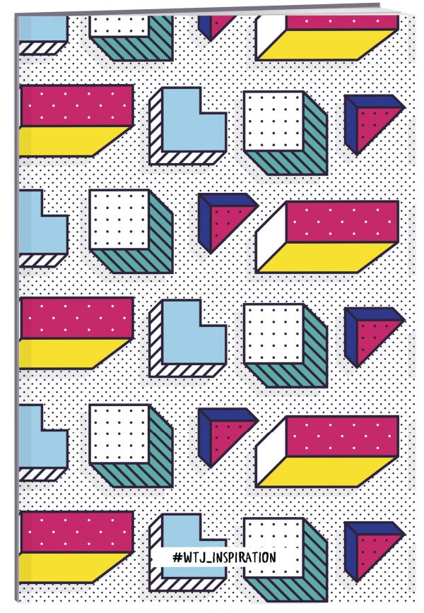 WTJ_inspiration. Тетрадь (А4, 40 л., УФ-лак, паттерн)