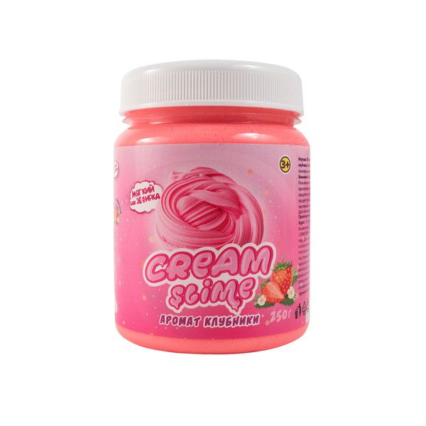 

Cream-Slime с ароматом клубники, 250 г