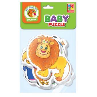

Мягкие пазлы Baby puzzle Зоопарк