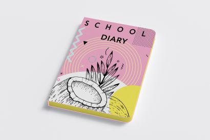 Дневник школьный «Тропики », А5, 48 листов - фото 1