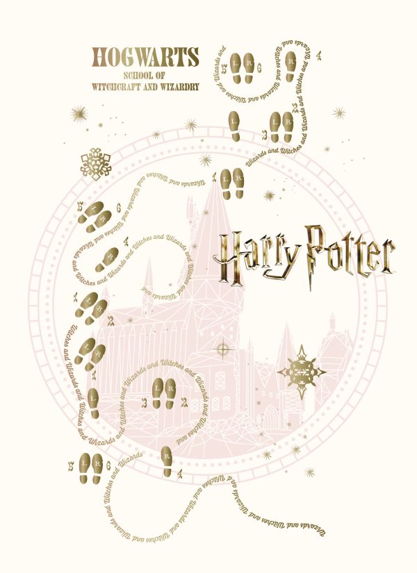 

Harry Potter. Блокнот (B5, 32 л., прошитый цветными нитками, тиснение фольгой)
