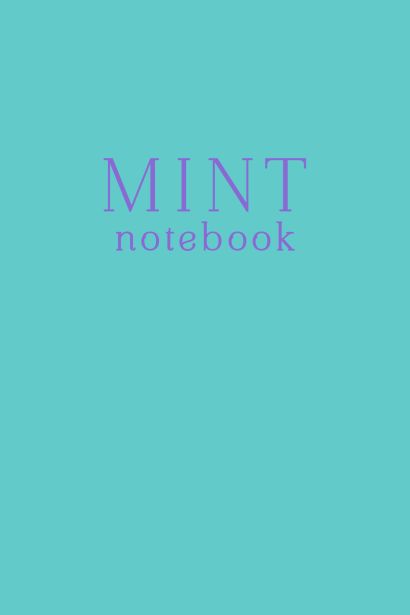 Блокнот Mint notebook, А5, 32 листа - фото 1