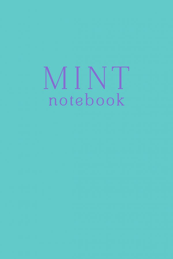 Блокнот Mint notebook, А5, 32 листа