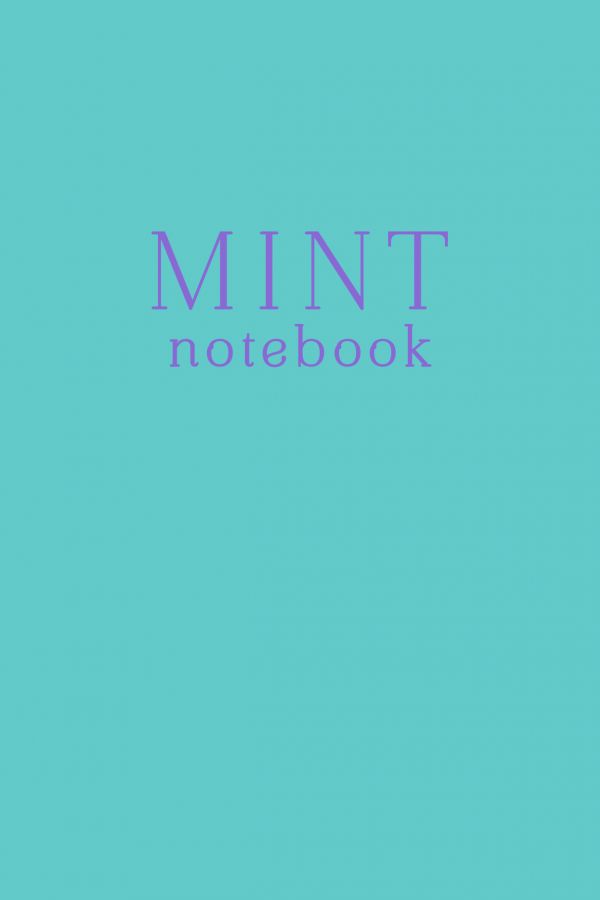 

Блокнот Mint notebook, А5, 32 листа