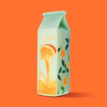 Апельсиновый сок. Пенал с молнией - фото 1