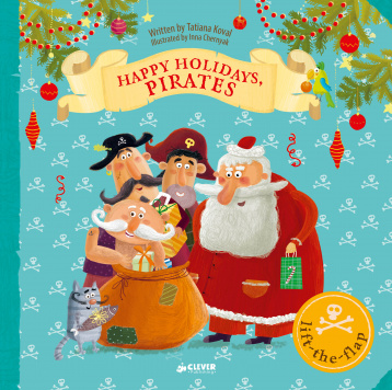 

ПпЕ. Happy Holidays, Pirates (Весёлые праздники у пиратов. Книжка с клапанами)