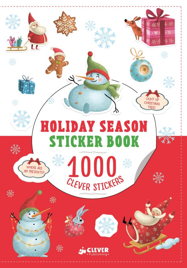 Zakazat.ru: ПпЕ. Holiday Season Sticker Book (Книжка с праздничными наклейками. Умные наклейки)