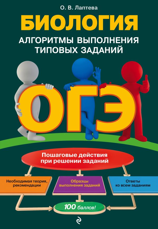 Лаптева Ольга Владимировна - ОГЭ. Биология. Алгоритмы выполнения типовых заданий