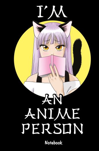 Блокнот для истинных анимешников I m an anime person, 88 листов
