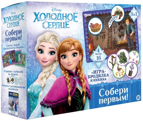 

Развивающий набор «Холодное сердце. Собери первым»