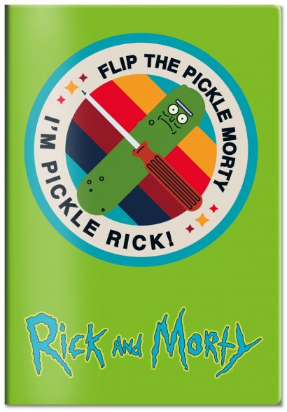 Обложка для паспорта «Рик и Морти. Огурчик Рик» - фото 1