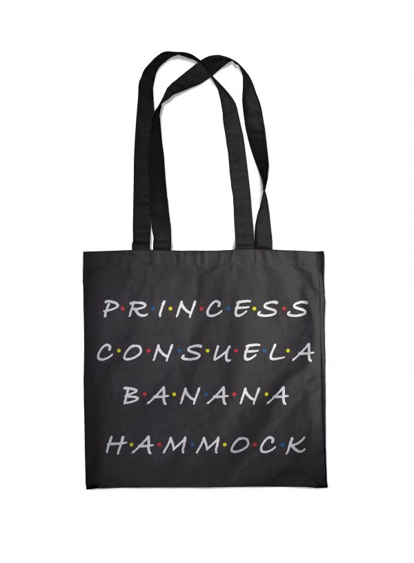 Zakazat.ru: Сумка. Friends. Princess Consuela Banana-Hammock (черная, 38х43 см, длина ручек 58 см)