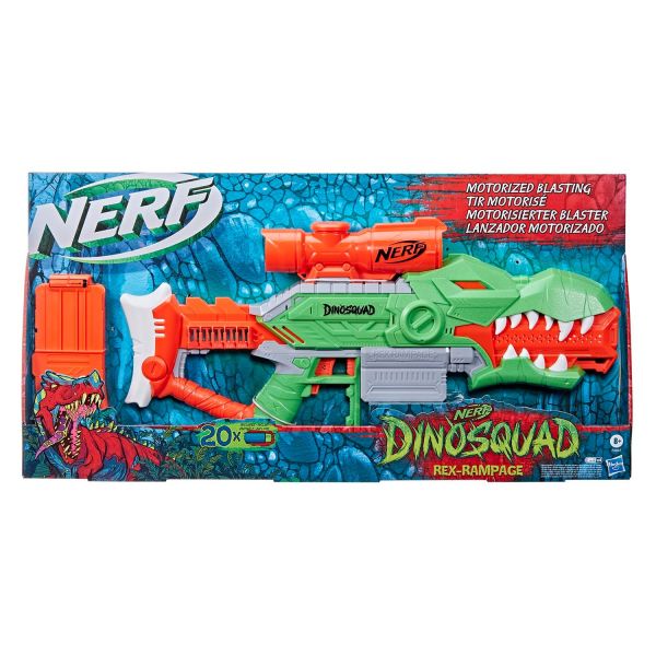 

Nerf Бластер. Дино Рекс Рэмпейдж