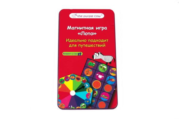 

Настольная игра "Лото. Животные ", магнитная