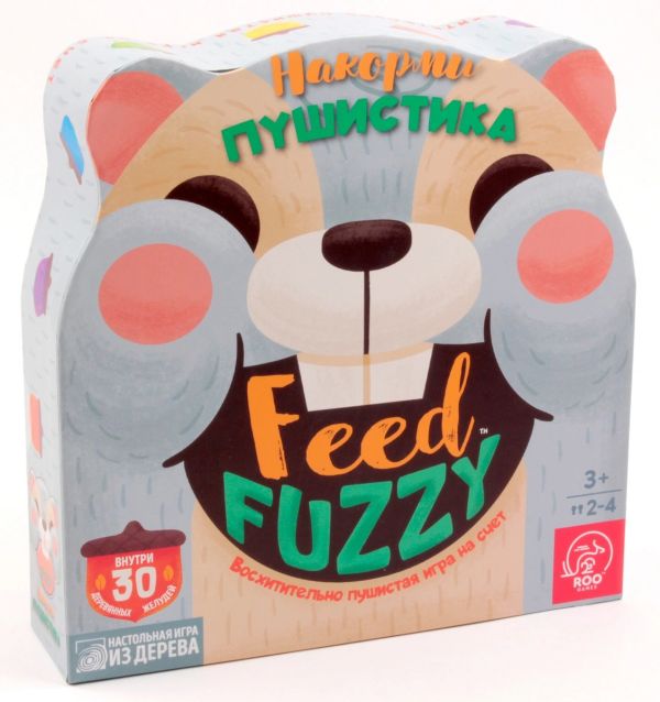 

Настольная игра "Feed Fuzzy. НАКОРМИ ПУШИСТИКА!"