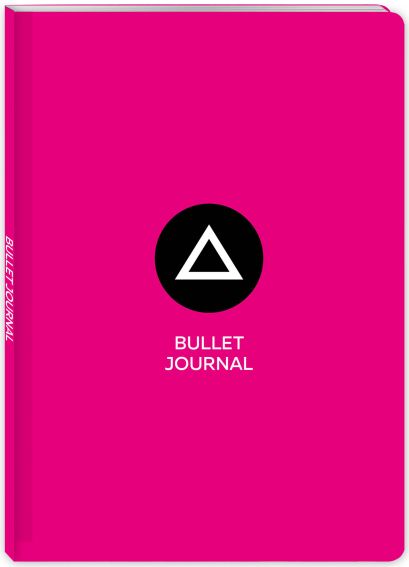 Блокнот. Bullet journal (треугольник) (по мотивам сериала "Игра в кальмара") (формат А4, мягкая обложка, круглые углы) - фото 1