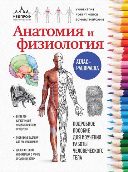 Анатомия и физиология. Атлас-раскраска - фото 1