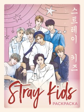 Stray kids. Раскраска с участниками одной из самых популярных k-pop групп крофт малкольм k pop биографии популярных корейских групп
