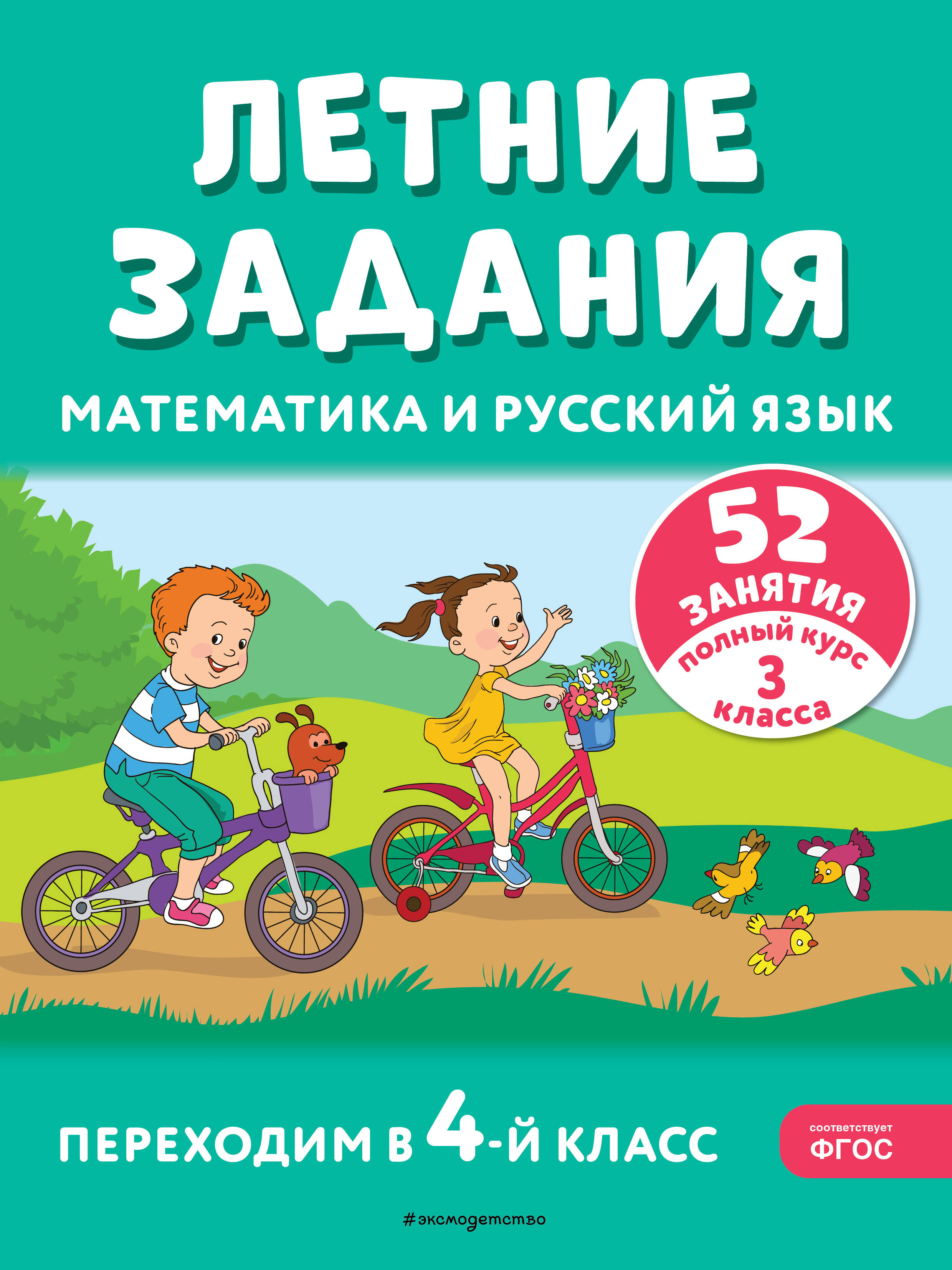 Математика и русский язык. Переходим в 4-й класс. 52 занятия (Занков  Владимир Владимирович, Мисаренко Галина Геннадьевна). ISBN:  978-5-04-192121-7 ➠ купите эту книгу с доставкой в интернет-магазине  «Буквоед»