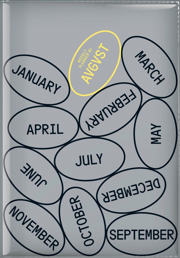 

Планер для тех, кто любит то, что делает. Planner for those who love what they do (обложка с черными овалами)