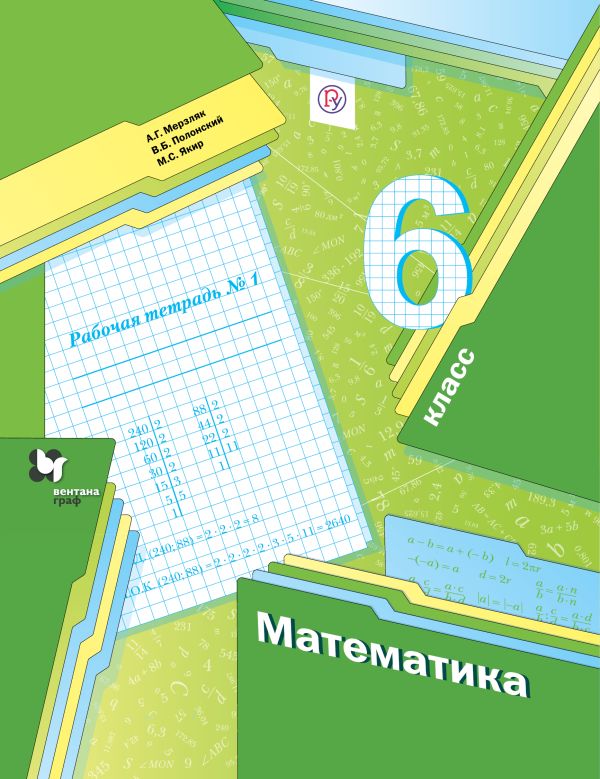 

Математика. 6 класс. Рабочая тетрадь №1.